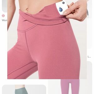 Lululemon pink align leggings